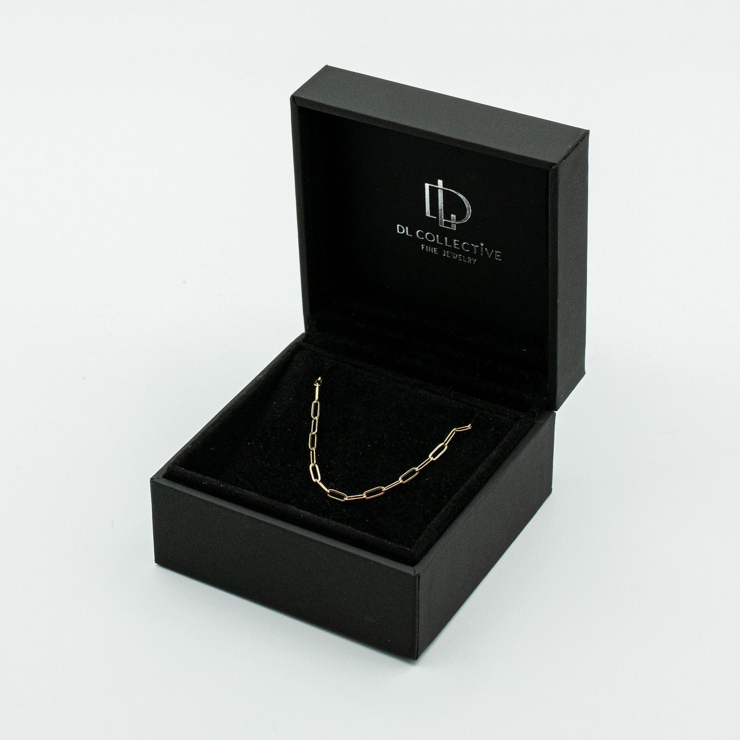 14KT Perfect Paperclip Chain Necklace